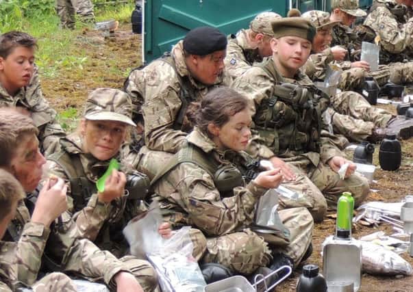 Argyll and Sutherland Highlanders Battalion Army Cadet Force annual camp 2017 in Staffordshire