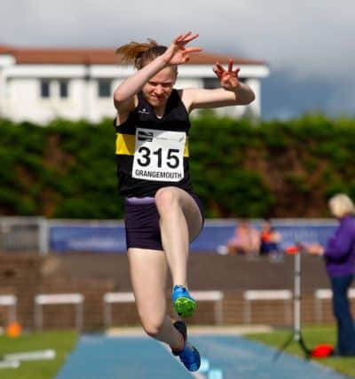 Scpttish National Senior and U17 Track & Field Championships Grangemouth Stadium 26/8/17 Katy McGonigal Falkirk Vic