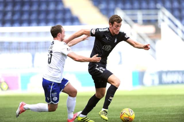 Aaron Muirhead was subbed at half-time last week, but completed 90 minutes this week. Picture Michael Gillen