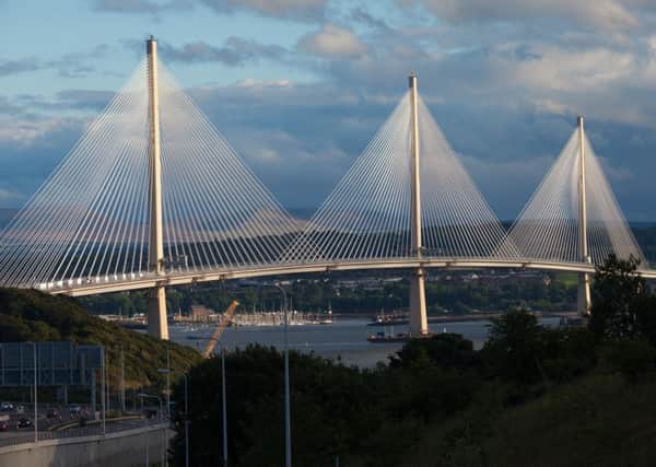 The Queensferry Crossing to open this week. Reproduced courtesy of Transport Scotland