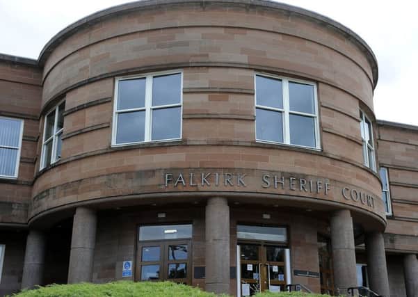 When Darren OBrien appeared at Falkirk Sheriff Court he was warned he could be facing jail for theft
