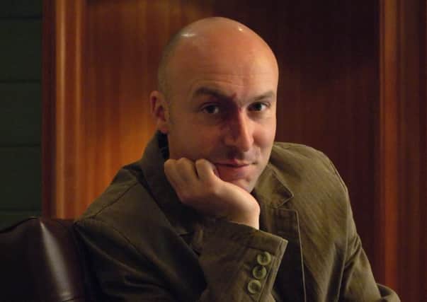 Author Christopher Brookmyre.