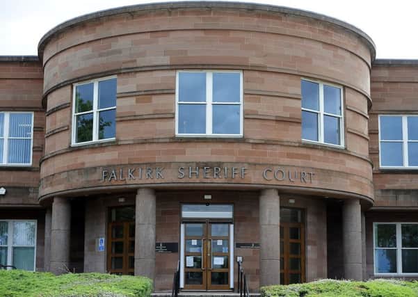 Paterson was jailed at Falkirk Sheriff Court