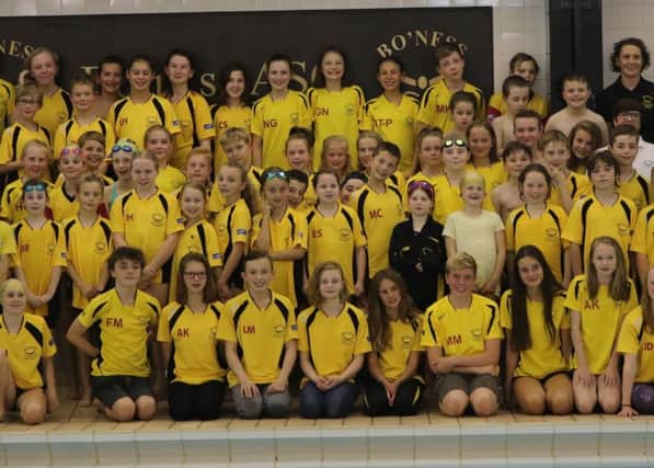 Bo'ness Swimming Club is celebrating its 40th anniversary