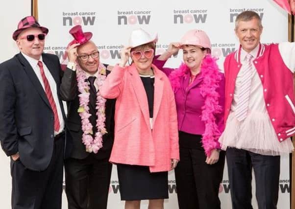 Pictured (from left) are: Alex Rowley, Patrick Harvie, Nicola Sturgeon, Ruth Davidson and Willie Rennie.