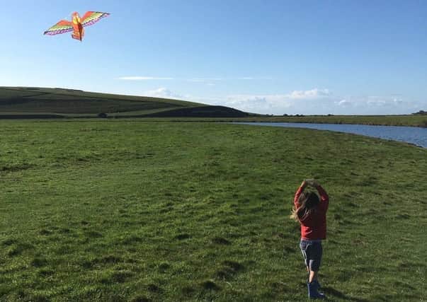 Rankin is looking for images like this one  Sunday morning kite flying. Cuckmere Haven, Sussex. Pic: Alex Lake.