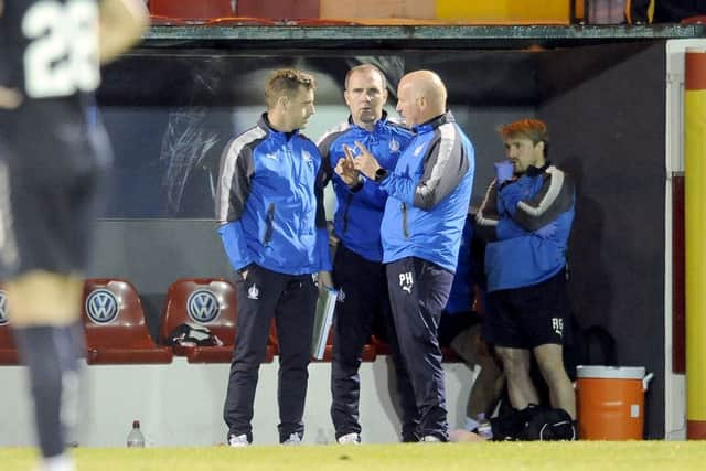 Alan Maybury, James McDonaugh and Peter Houston led the Bairns for just over three years.