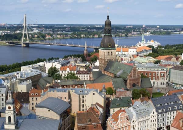 View of the Old Town of Riga.