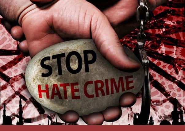 Crimestoppers wants people to speak up about hate crime.