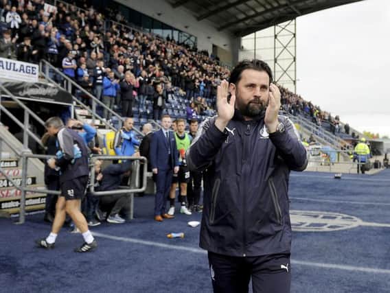 A goalles draw with Inverness wasn't the start new Bairns boss Paul Hartley was hoping for (pic by Michael Gillen)