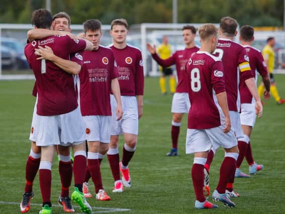 Stenhousemuir will hope to have cause for celebration at Elgin on Saturday