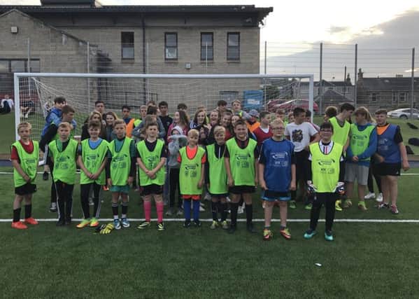 The Falkirk Football Community Foundation received Â£8500