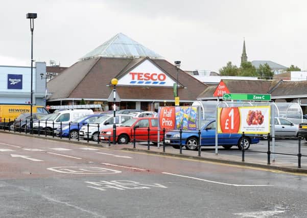Kevin Doyle was arrested in the car park outside Tesco