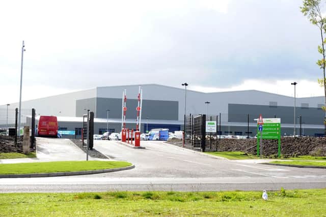 Asda now uses this new distribution centre in Grangemouth