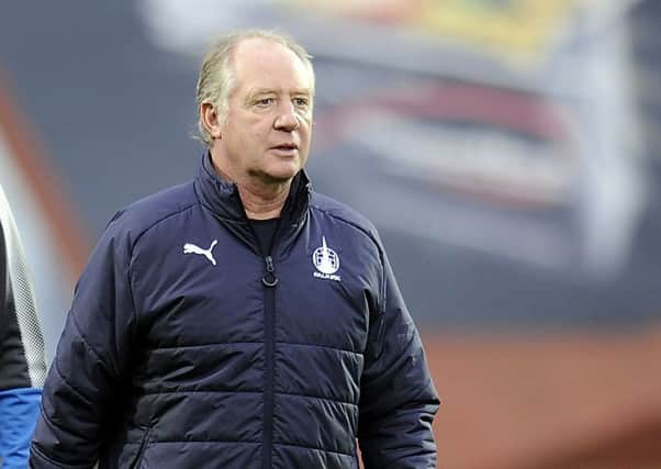 Falkirk assistant manager Jimmy Nicholl says there should be no hiding by Bairns players.
