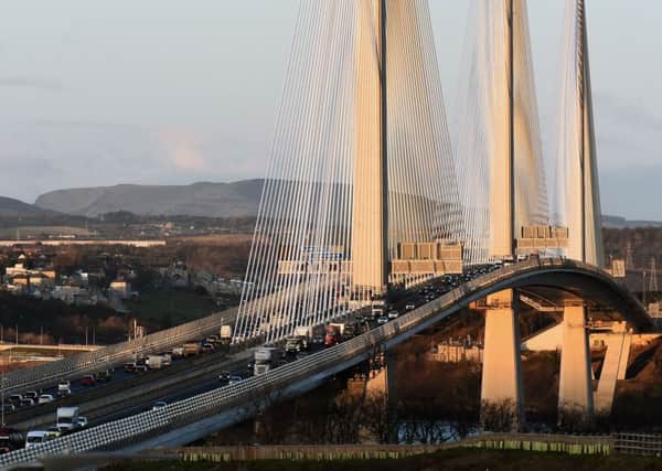 Queensferry Crossing lane closures to be lifted. Picture: Lisa Ferguson