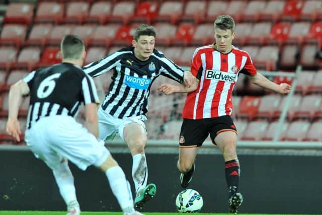 Nelson played in attack last month when Swansea City's development squad played Sunderland under-23s.