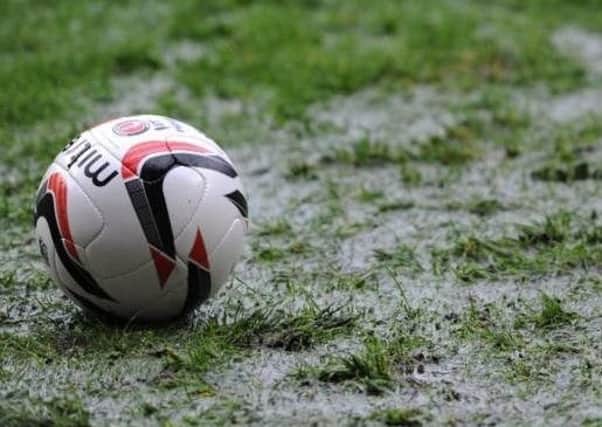 No football for Falkirk for a second week.
