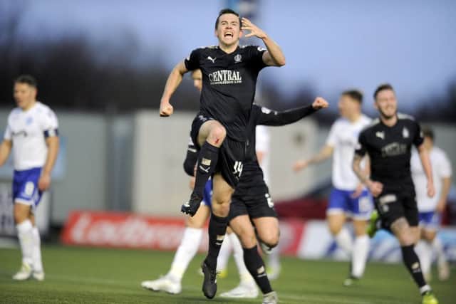 Louis Longridge scored his first goal for the club. Picture by Michael Gillen.