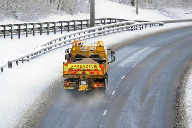 The weather warning has been upgraded to amber by the Met Office.