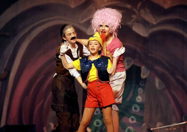 'Pinocchio' by Bo'ness Children's Theatre runs at Bo'ness Town Hall until Saturday.  Picture: Michael Gillen.