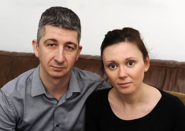 Kevin and Laura Owens, who have been at the heart of a nationwide campaign to prevent property firm Bield from axeing 12 care homes across Scotland.