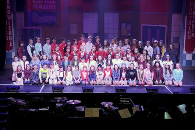 29-01-2018. Picture Michael Gillen. FALKIRK, Falkirk Town Hall. Big Bad Wolf dress rehearsal of High School Musical.