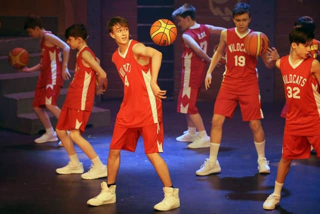 29-01-2018. Picture Michael Gillen. FALKIRK, Falkirk Town Hall. Big Bad Wolf dress rehearsal of High School Musical.
