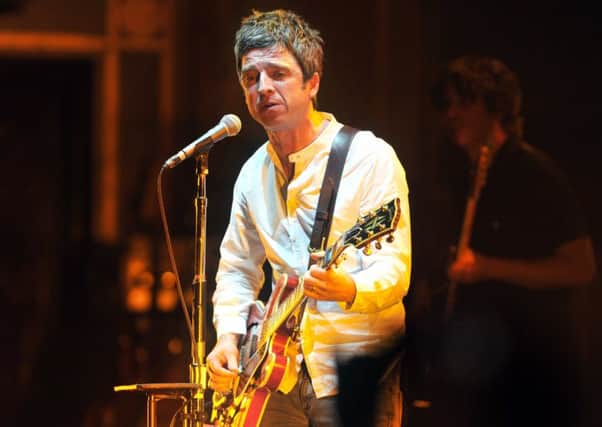 Noel Gallagher on stage (Pic: Jane Barlow)