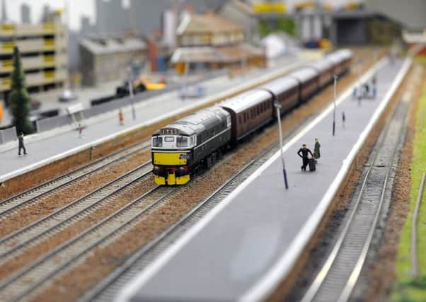 Flashback to a miniature masterpiece from the Falkirk modellers - Grangemouth railway station.