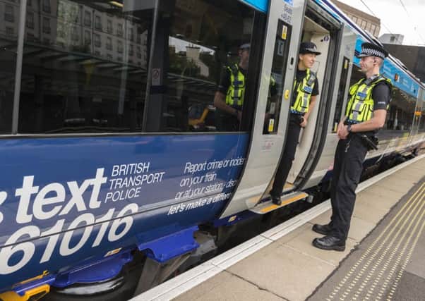 British Transport Police are supporting the campaign to tackle knife crime.