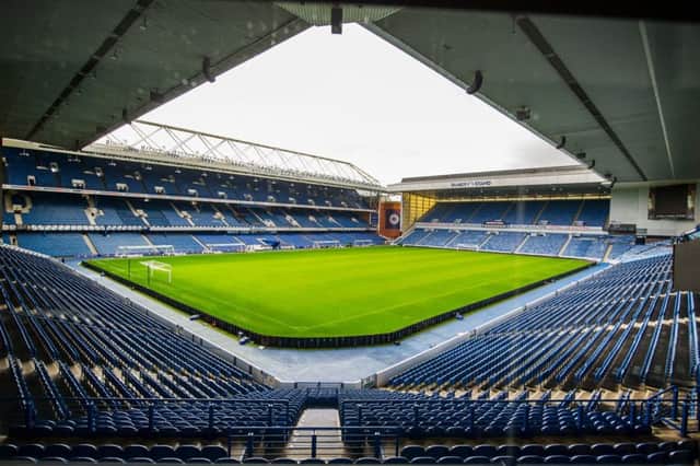 Ibrox will host the Bairns on March 4. Picture John Devlin.