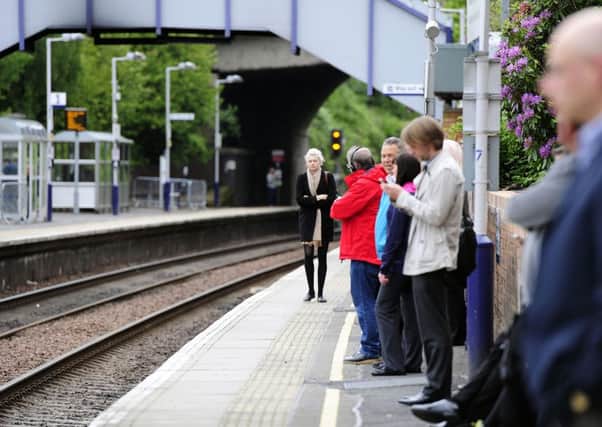 Passengers boarding a Glasgow or Edinburgh train at Falkirk High can expect to find it packed, from February 26.