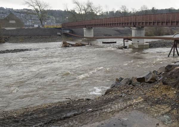 Flooding in the Borders - the Falkirk scheme aims to ensure no similar problems ever happen here.