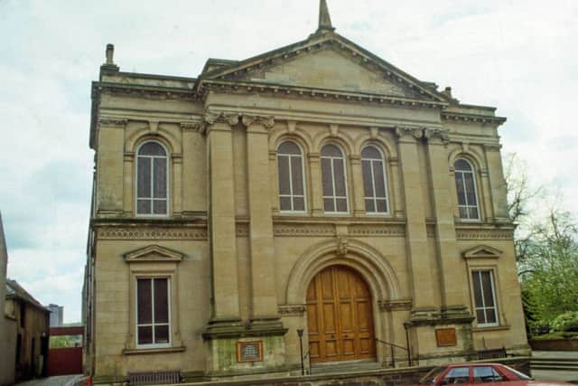 Falkirk West, now People's Church, in West Bridge Street