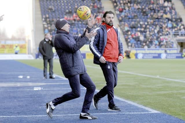 The Bairns boss now has more time to work with Tam Ritchie (pictured), Gordon Young and his players to prepare for Ibrox.