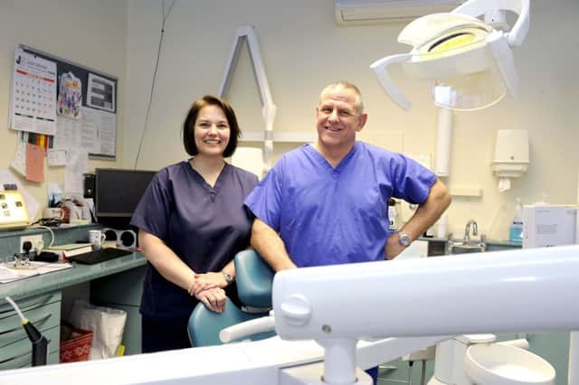 Practice partners Gillian Lennox and Donald McNicol. Picture: Michael Gillen