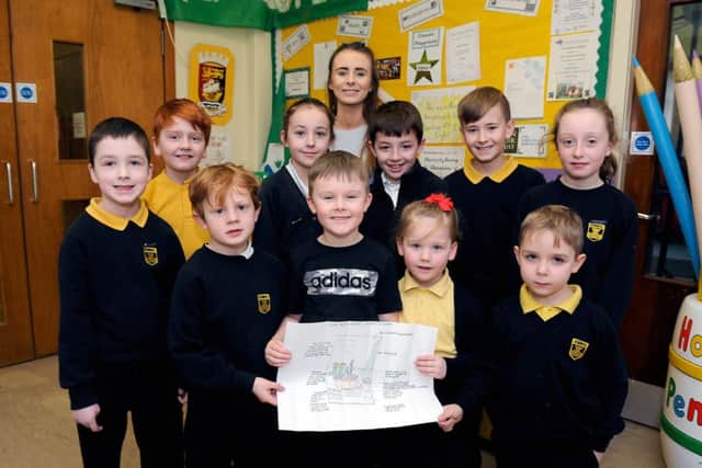 Judges were taken aback by the work of Kinneil Primary pupils (Picture by Michael Gillen)