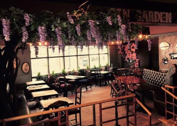 The Jolly Gin and Craft in Falkirk has its own gin garden