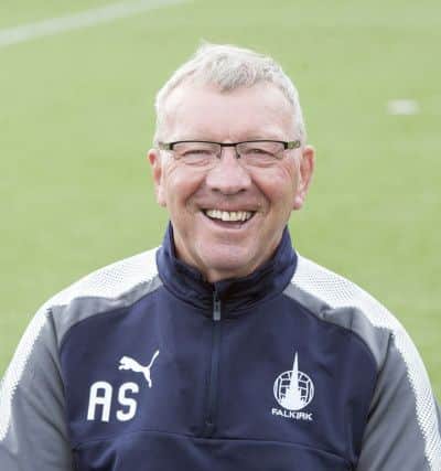 Alex Smith has been with Falkirk for nine years.
