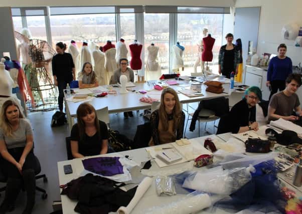 Students take part in Forth Valley College's Meet the Maker project