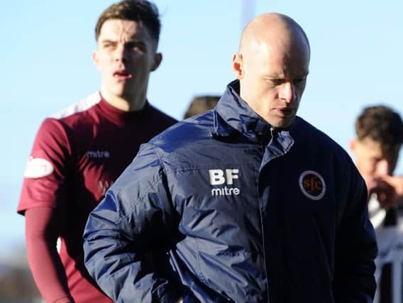 Last week's home defeat by Elgin gave Stenny boss Brown Ferguson plenty to ponder.