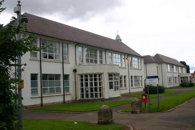The school building as it is today.