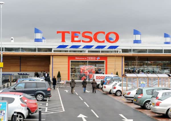Police were called to a report of an attempted car theft outside Camelon's Tesco store