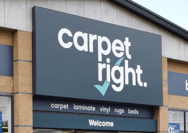 A total of 92 Carpetright stores have been earmarked for closure