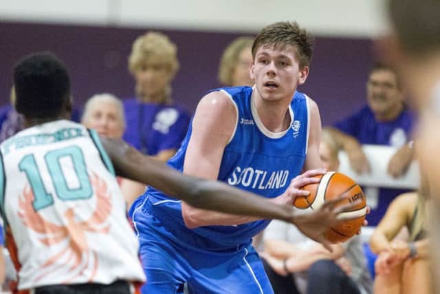 Fraser Malcolm has helped Scotland to the basketball semi-finals (pic by JSHPIX.CO)