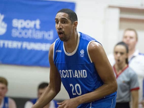 Kieron Achara has captained Scotland to the basketball semi-finals (pic by JSHPIX.CO)