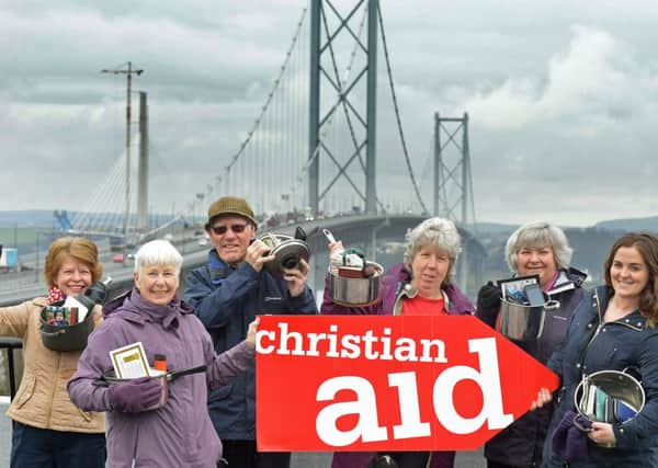 Flashback to the launch of the walk a couple of years ago - now there's the added bonus of the new Queensferry Crossing to admire.