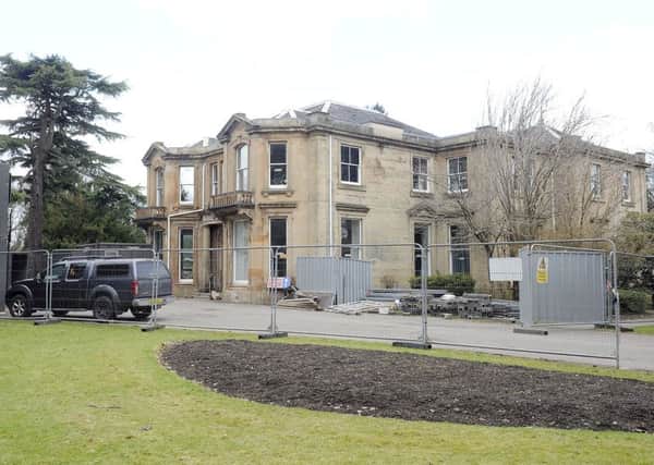 Arnotdale House is being renovated for community use. Pic: Michael Gillen