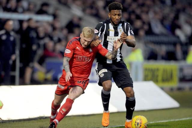 Sibbald came to the rescue after Myles Hippolyte gave St Mirren the lead. Picture Michael Gillen.